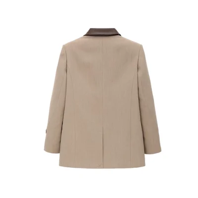 REVAN x Hello Kitty Khaki Patchwork Flower Blazer - Image 7