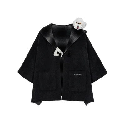 Harry Potter × 13DE MARZO Wizard & Muggle Cape Black - Image 9
