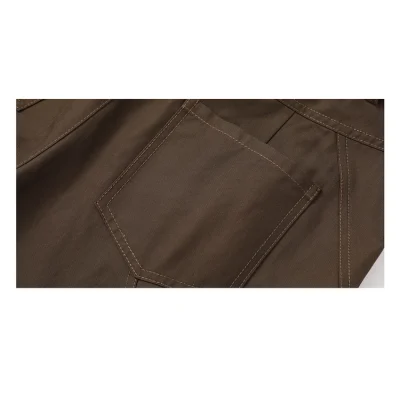 REVAN Red Belt Cargo Pants Army Green - Image 11