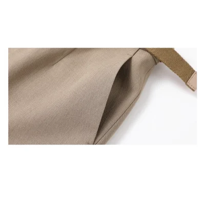 REVAN Tailored Suit Shorts Khaki - Image 11