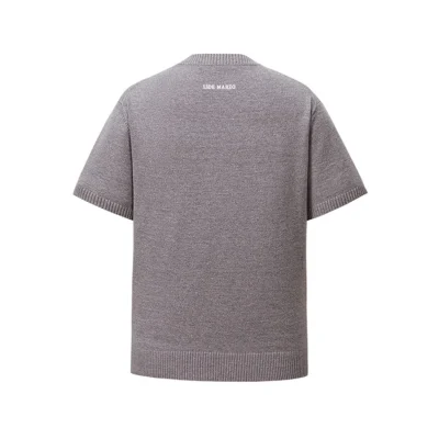 13DE MARZO Bear Cash T-shirt Grey - Image 5
