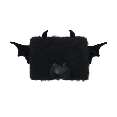 13DE MARZO Angel Devil Beanie Black