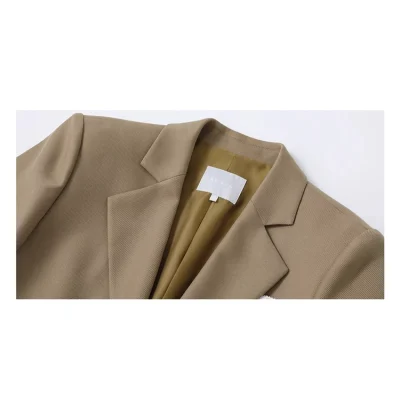 REVAN Vintage-Inspired Blazer Khaki - Image 6