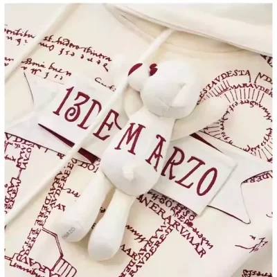 Harry Potter × 13DE MARZO The Marauder's Map Hoodie Almond - Image 7