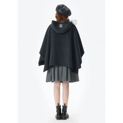 Harry Potter × 13DE MARZO Wizard & Muggle Cape Black - Image 5