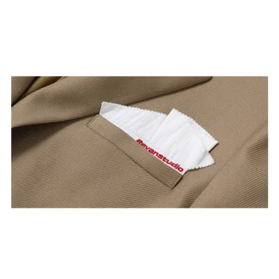 REVAN Vintage-Inspired Blazer Khaki - Image 7