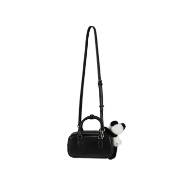 13DE MARZO Panda Bear Handbag Black - Image 8