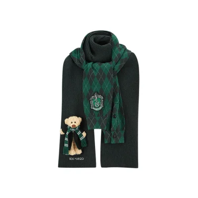 Harry Potter × 13DE MARZO Hogwarts Four Houses Bear Scarf - Image 9