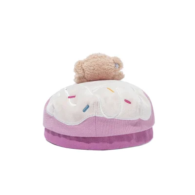 13DE MARZO BabyBear Donut Beret Pink - Image 5