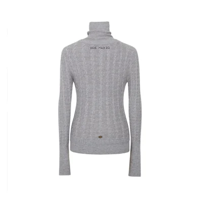 Harry Potter × 13DE MARZO Quidditch Bear High Neck Sweater Grey - Image 5