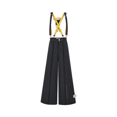 13DE MARZO Tailor Bear Ruler Overall Dark Grey - Image 4