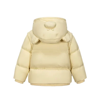 13DE MARZO BabyBear Detachable Down Jacket Yellow