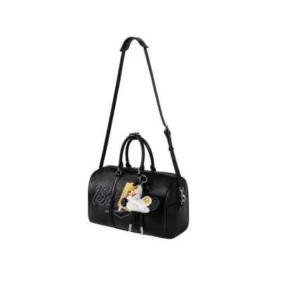 13DE MARZO Pilot Bear Travel Bag Small Black - Image 9