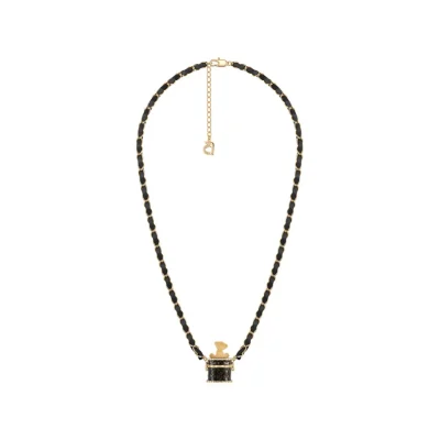 13DE MARZO Bear Classic Bag Necklace Golden - Image 7