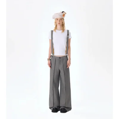 13DE MARZO Tailor Bear Ruler Overall Grey - Image 3