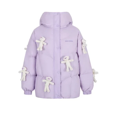 13DE MARZO Doozoo Full Down Jacket Purple
