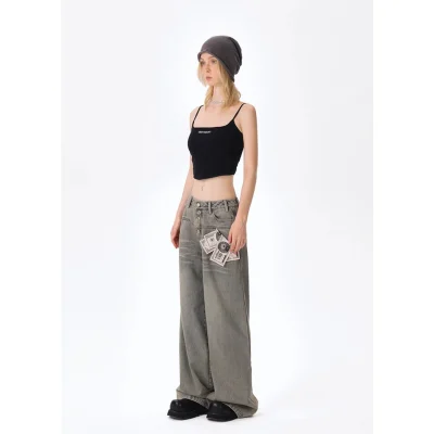 13DE MARZO Bear Cash Jeans Blue - Image 4