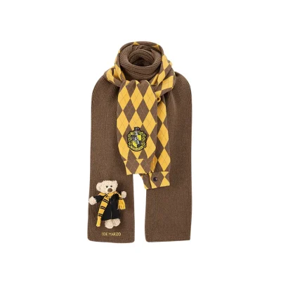 Harry Potter × 13DE MARZO Hogwarts Four Houses Bear Scarf - Image 11