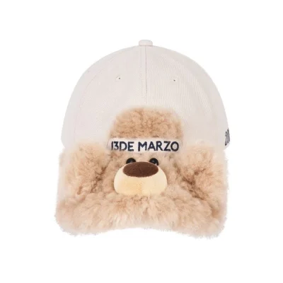 13DE MARZO Bear to Back Cap Almond