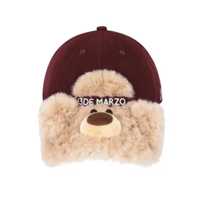 13DE MARZO Bear to Back Cap Red