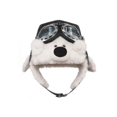 13DE MARZO Pilot Bear Vintage Hat Black