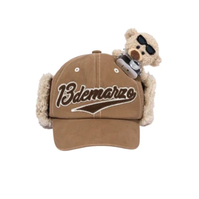 13DE MARZO BabyBear Travel Cap Brown