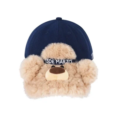 13DE MARZO Bear to Back Cap Blue