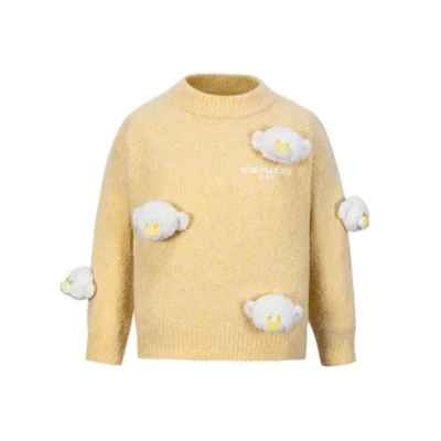 13DE MARZO BabyBear Full Sweater Yellow