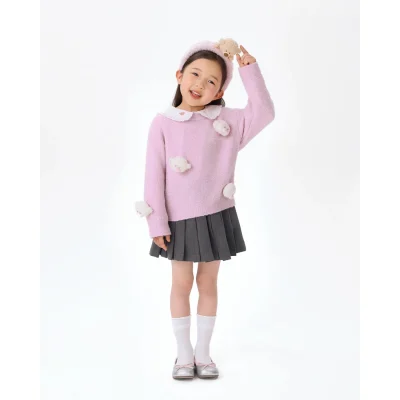 13DE MARZO BabyBear Full Sweater Pink