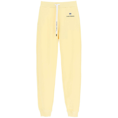 CHIARA FERRAGNI LOGO CLASSIC TROUSERS SUNLIGHT