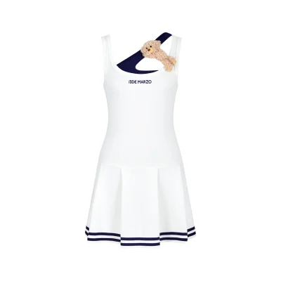 13DE MARZO Doozoo Dynamic Dress White