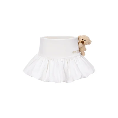 13DE MARZO BabyBear Upper Bud Skirt Beige