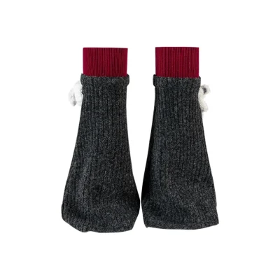 Harry Potter × 13DE MARZO Hedwig Hogwarts Bear Leg Warmer Dark Grey