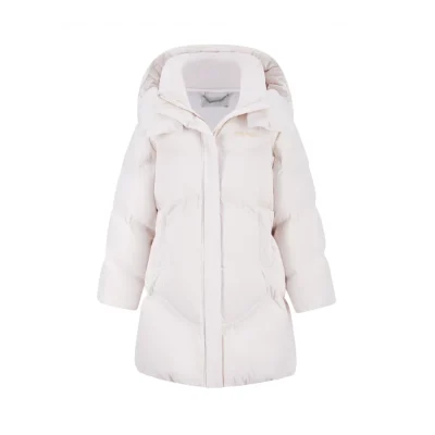 13DE MARZO Bear Puffer Down Jacket Beige