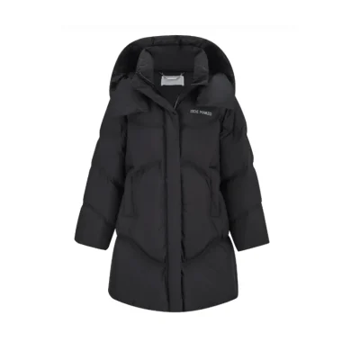 13DE MARZO Bear Puffer Down Jacket Black