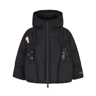 13DE MARZO Babybear Bag Down Jacket Black