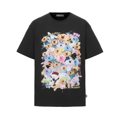 13DE MARZO Doozoo Assemble T-Shirt Dark Grey