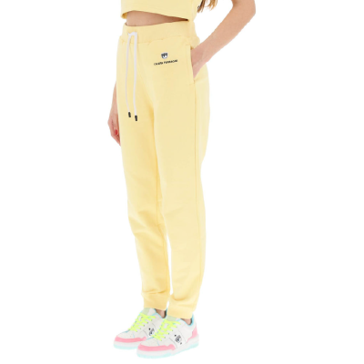 CHIARA FERRAGNI LOGO CLASSIC TROUSERS SUNLIGHT