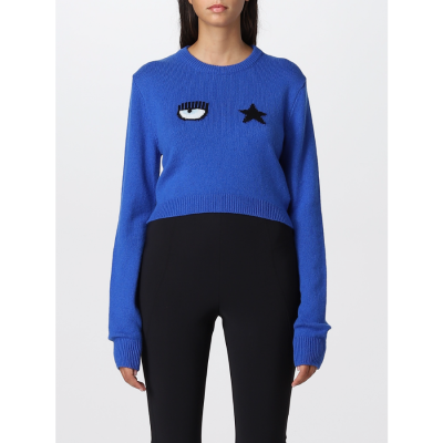 CHIARA FERRAGNI EYESTAR KNITWEAR CLASSIC BLUE