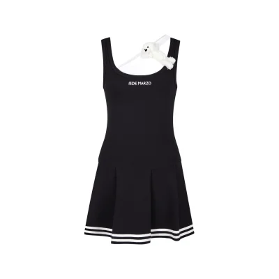 13DE MARZO Doozoo Dynamic Dress Black