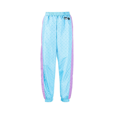 CHIARA FERRAGNI EYE STAR TRACK PANTS