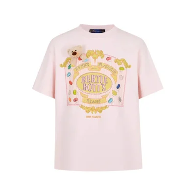 Harry Potter × 13DE MARZO Honeydukes Snack T-shirt Pink