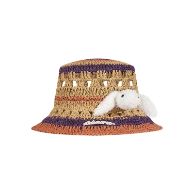 13DE MARZO Crochet Bucket Hat Brown