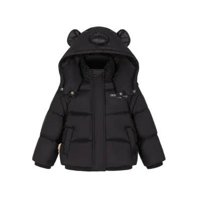 13DE MARZO BabyBear Detachable Down Jacket Black