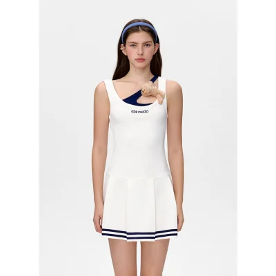 13DE MARZO Doozoo Dynamic Dress White