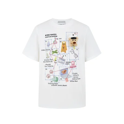 13DE MARZO Clue Version T-Shirt White
