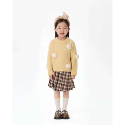 13DE MARZO BabyBear Full Sweater Yellow