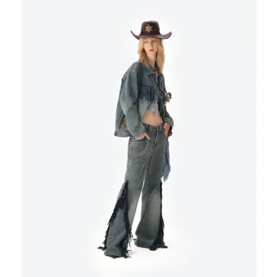 13DE MARZO Western Cowboy Jeans