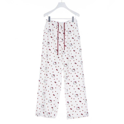 REVAN x Hello Kitty Coquette Pyjama Pants White
