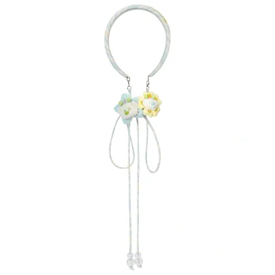 13DE MARZO Detachable Ribbon Headband